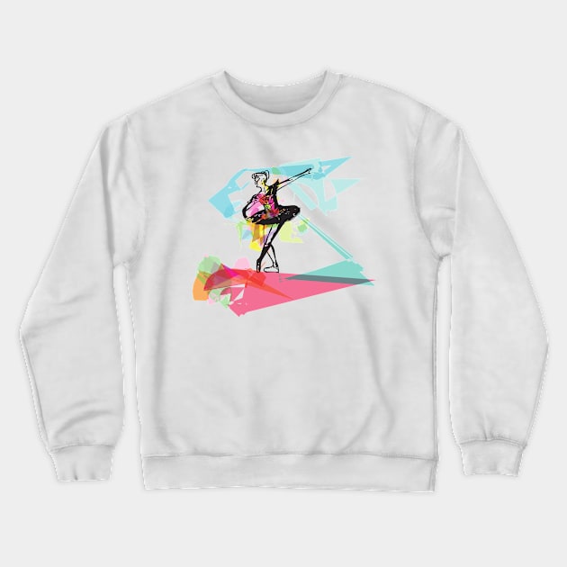 ballerina Crewneck Sweatshirt by Mdath